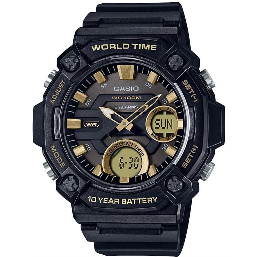 Casio AEQ-120W-9AVDF Analog-Digital Herrenuhr