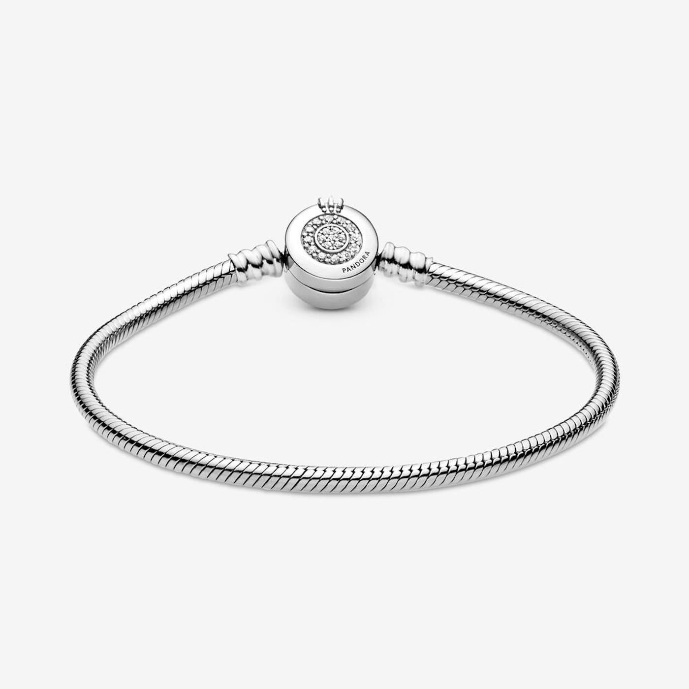 Pandora Schlangenkette Sterlingsilber Armband 20 cm