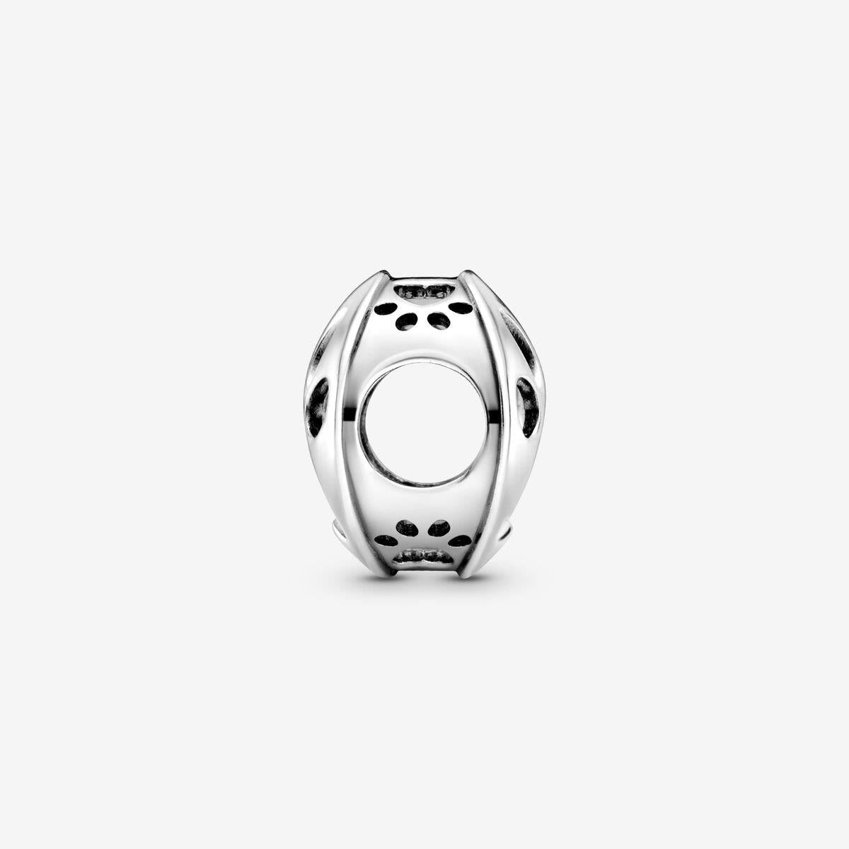 Pandora Openwork Paw Print Charm