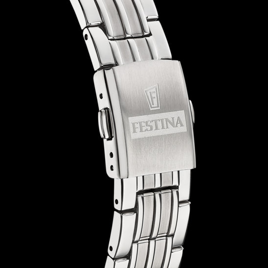 Festina F20005/3 Blaue Schweizer Heren Uhr