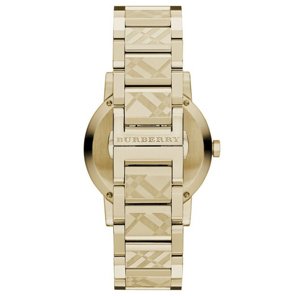 Burberry BU9038 Schweizer Gold-Ionen plattiert Edelstahl Damen Uhr