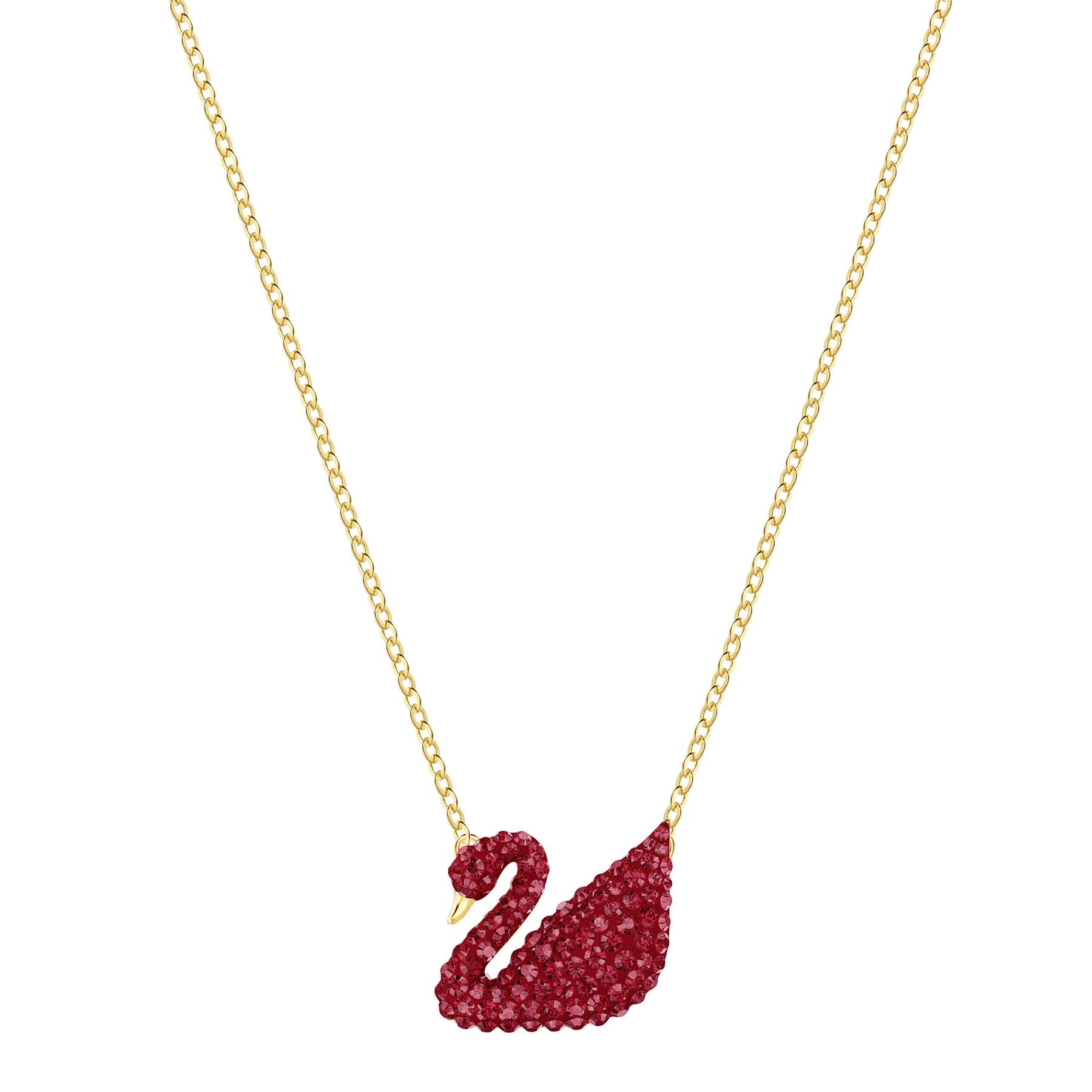 Swarovski 5465400 Ikonic Swan Anhänger Halsketten