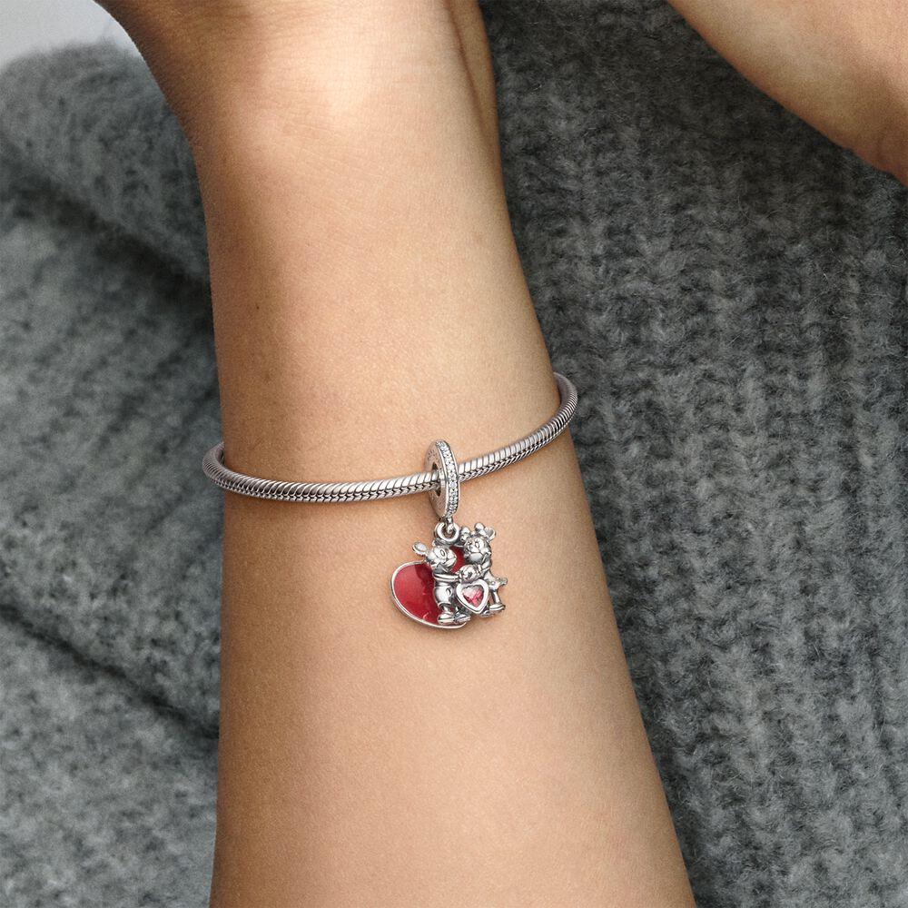 Pandora 797769czr Disney Minnie & Mickey Mit Liebe Silber Einheitsgröße Anhänger