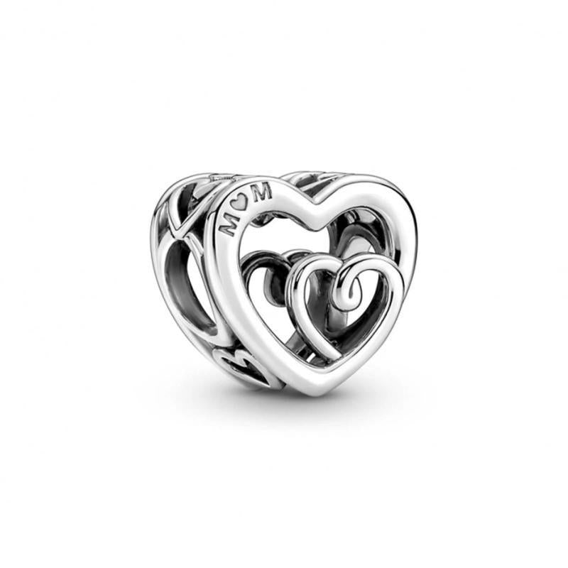 Pandora 790800C00 CharmEntwined Hearts aus Sterlingsilber