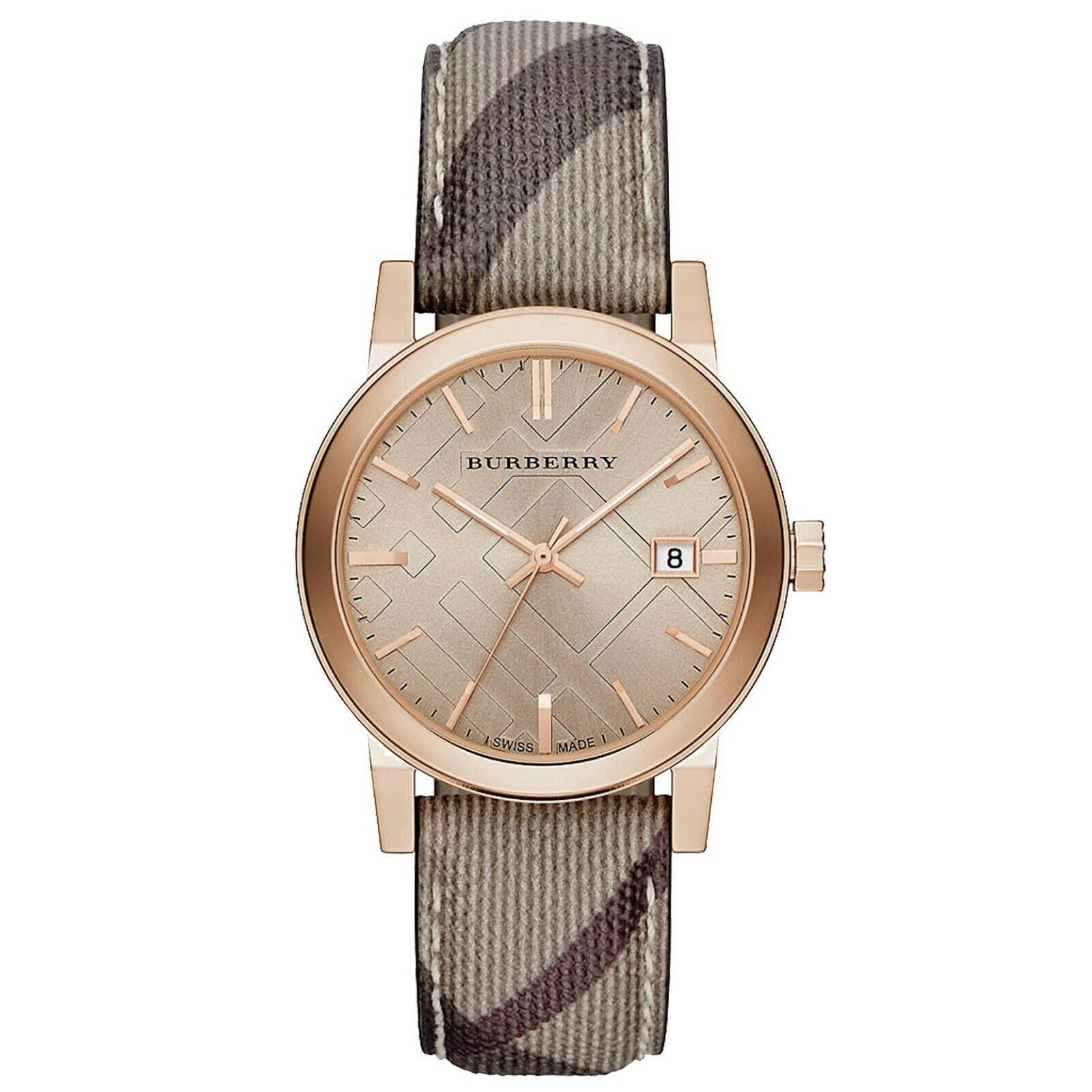 Burberry BU9040 The City Roségoldene Damen Uhr