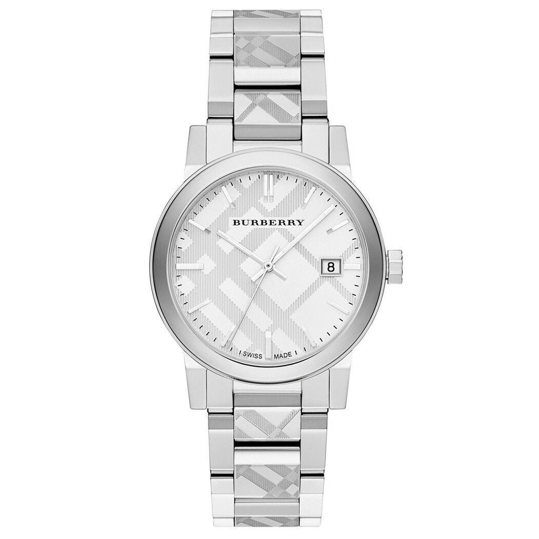 Burberry BU9037 Silber-Ton-Edelstahl Damenuhr