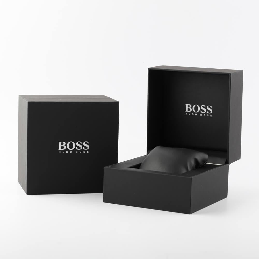 Hugo Boss 1513937 Santiago Zwei-Ton-Stahlblaue Herrenuhr