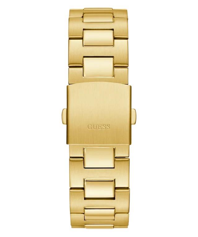 GUESS W0703G5 Equity Herren-Multifunktionsuhr in Goldton