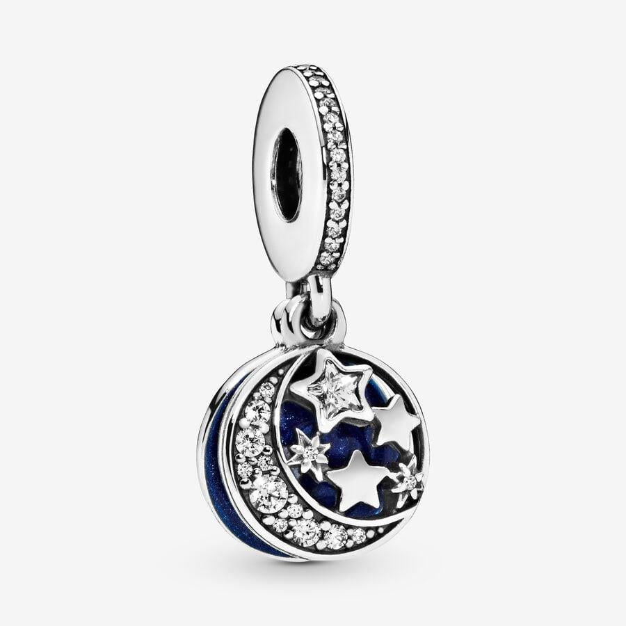 Pandora Mond & Blauer Himmel Anhänger Charm