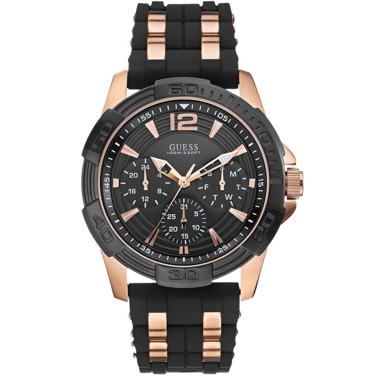 Guess W0366G3 Analog Edelstahl Herrenuhr