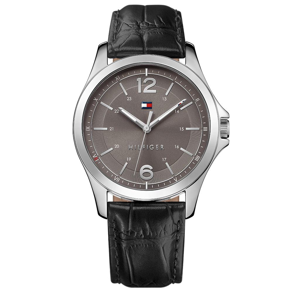 Tommy Hilfiger 1791376 Essential Quarz Grau Zifferblatt Heren Uhr
