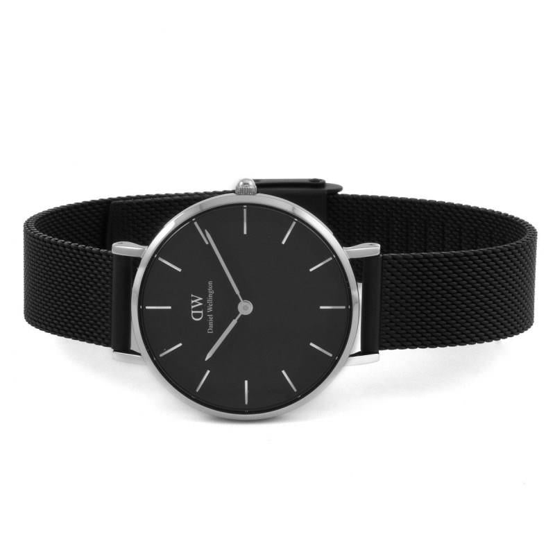 Daniel Wellington Petite Ashfield Damen schwarz Uhr DW00600202
