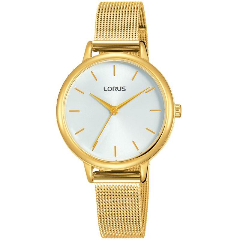 Lorus RG250NX8 Gold Mesh-Armband Damen Uhr