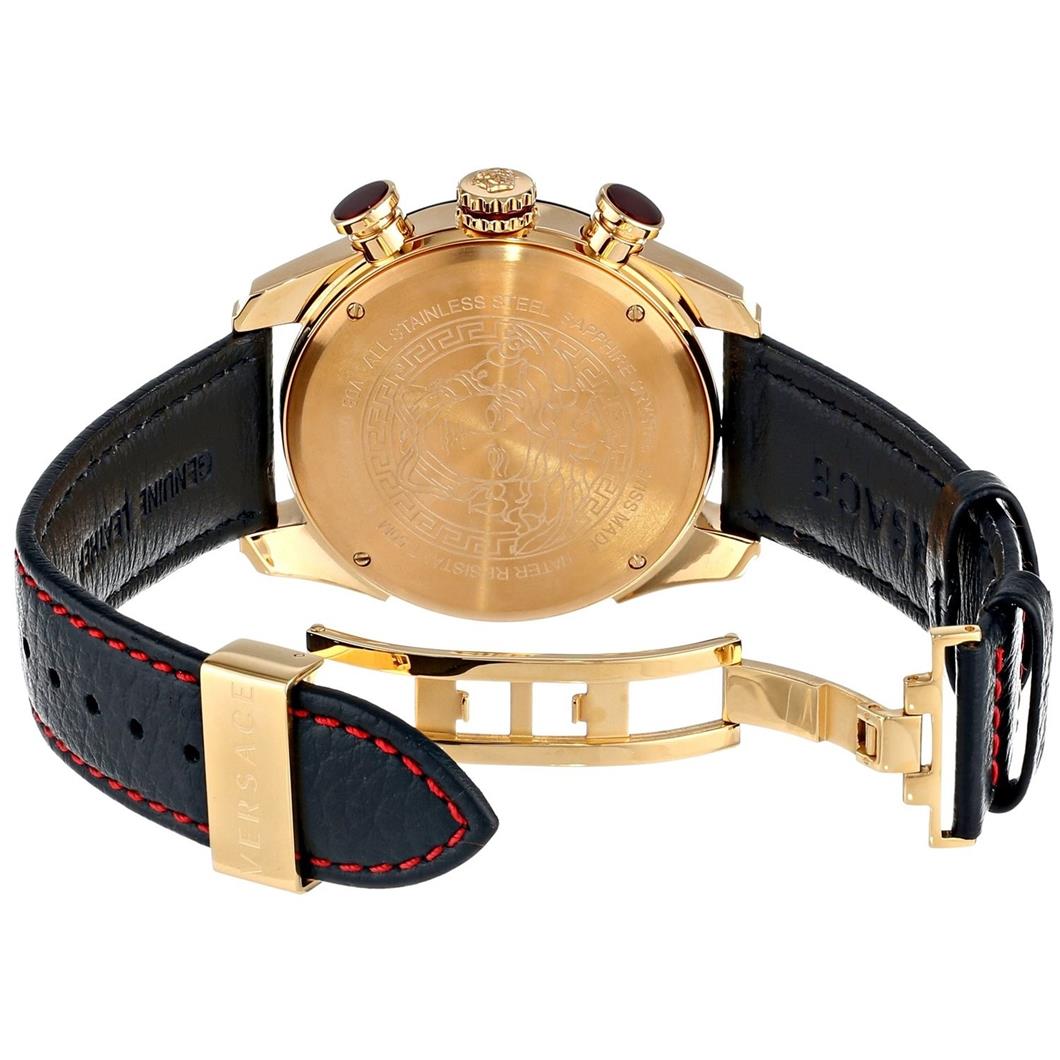 Versace VDB040014 V-Ray Analog Display Quartz Black Men's Watch