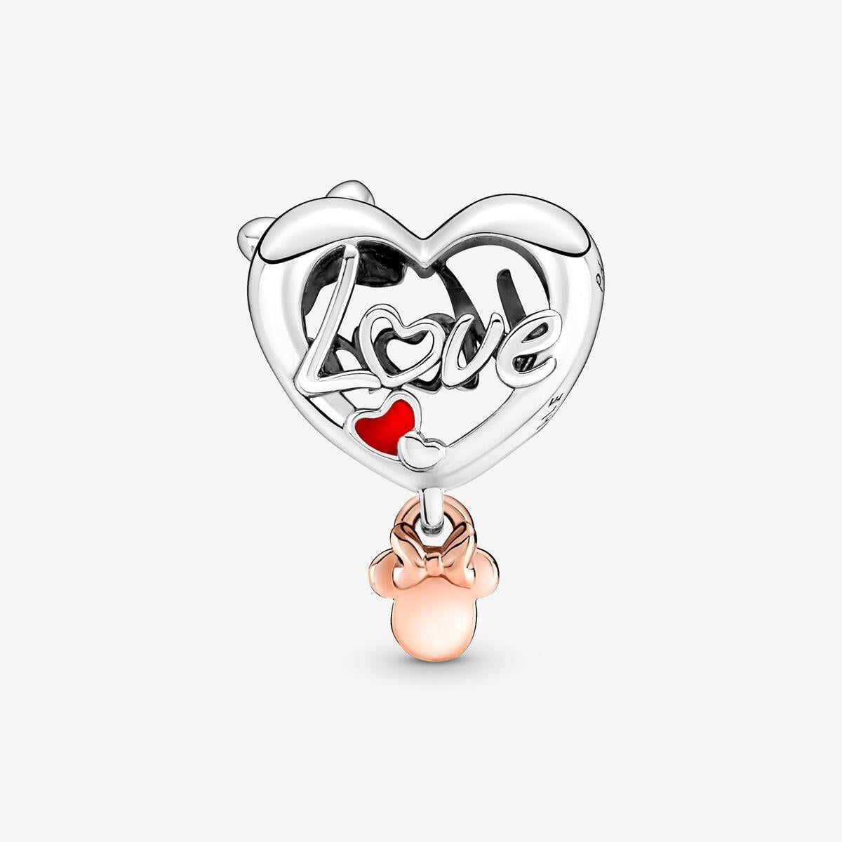 Pandora Disney Minnie Maus Mum Herz Charm