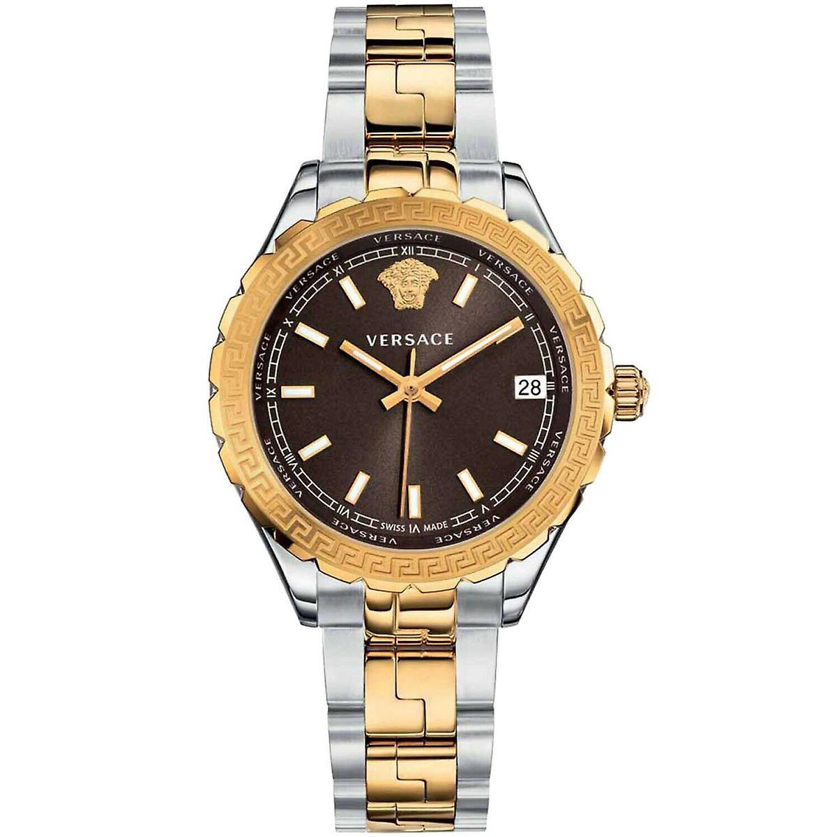 Versace V12040015 Analoge Quarz Damen Uhr