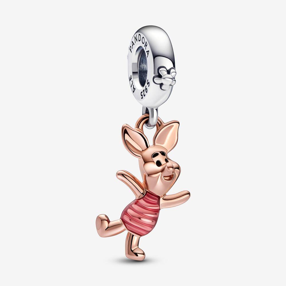 Pandora 782208c01 Disney Winnie the Pooh Piglet Dangle Charm