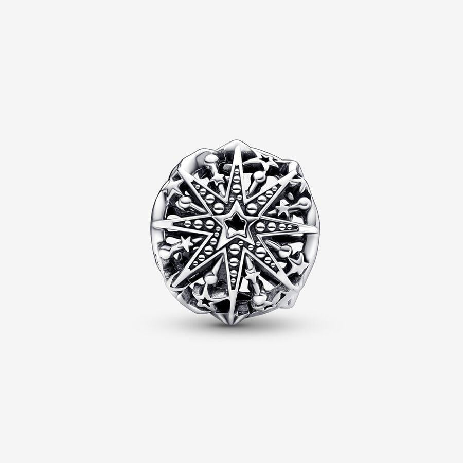 Himmlische Schneeflocke Charm