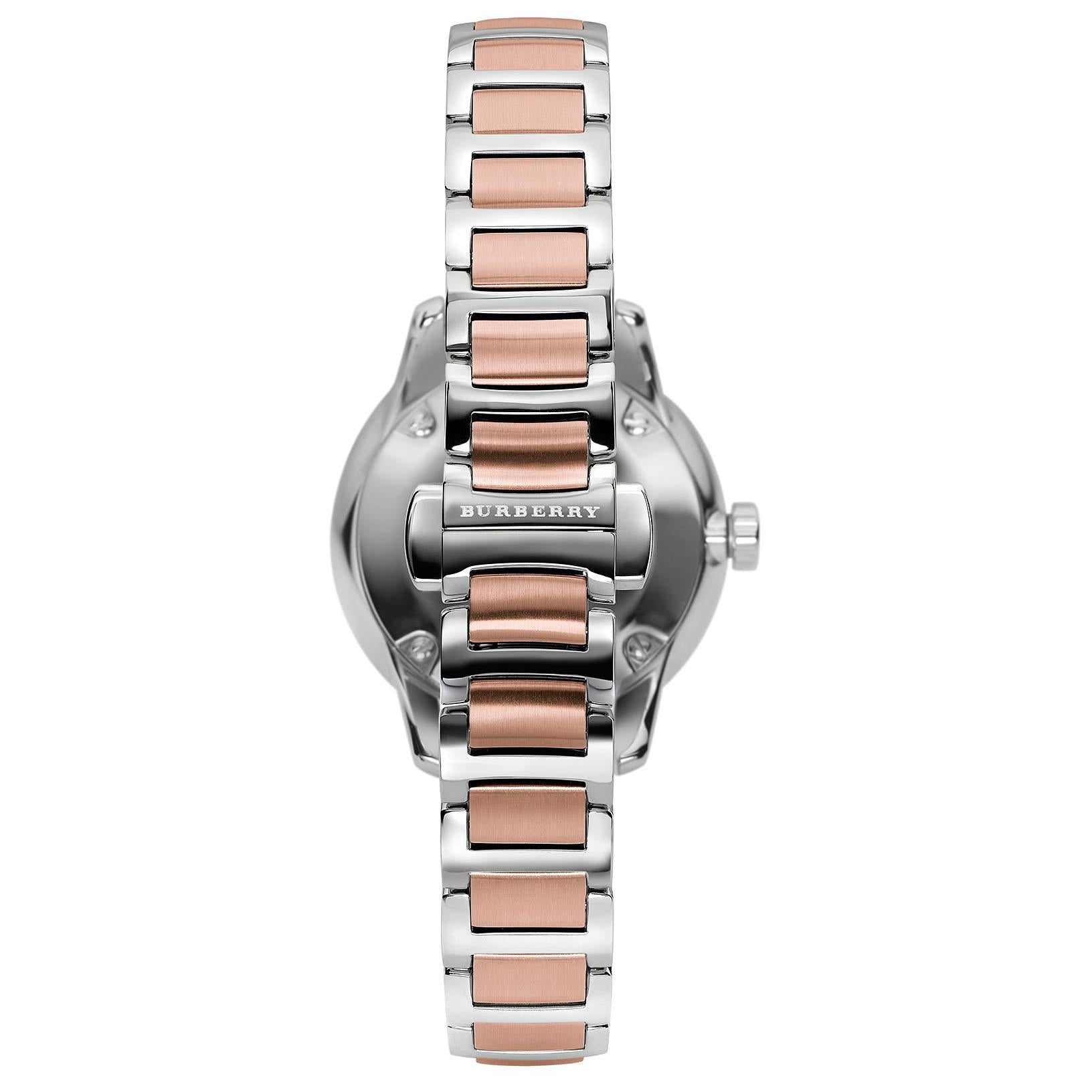 Burberry BU10117 Klassische Schweizer Zwei-Ton Damen Uhr