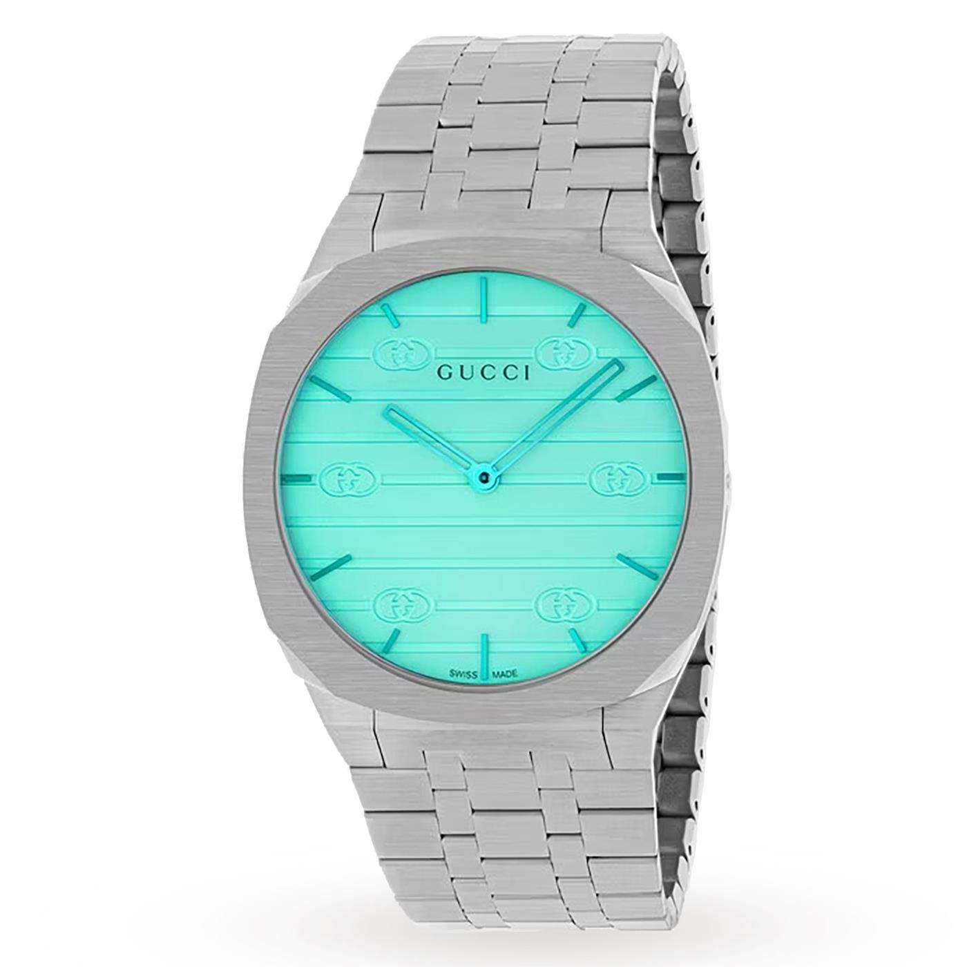 Gucci YA163409 25H 38mm Men's Watch