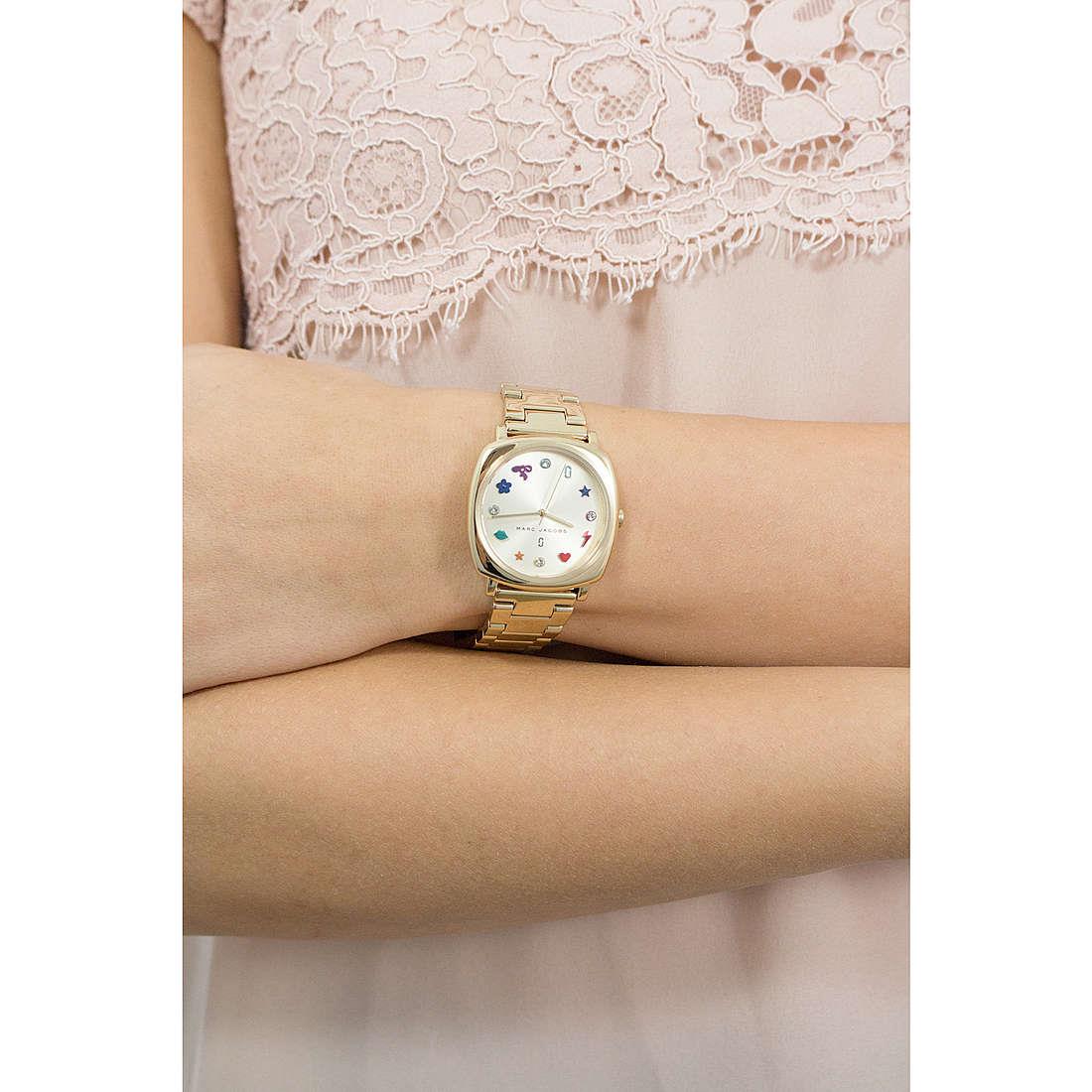 Marc Jacobs MJ3549 Mandy Gold-Tone Three-Hand Ladies Watch