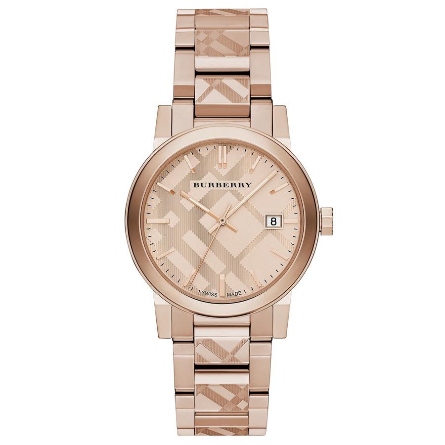 Burberry BU9039 Roségold-Ton Quarz Damen Uhr