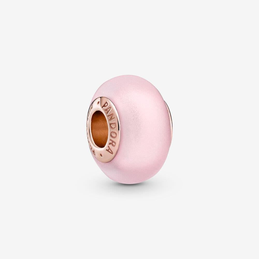 Pandora 789421C00 Matte Pink Murano Glas Charme