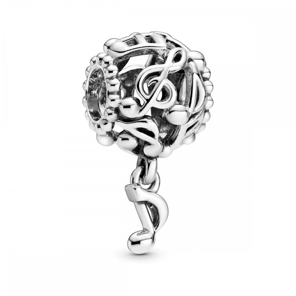 Pandora Openwork Music Notes Charm