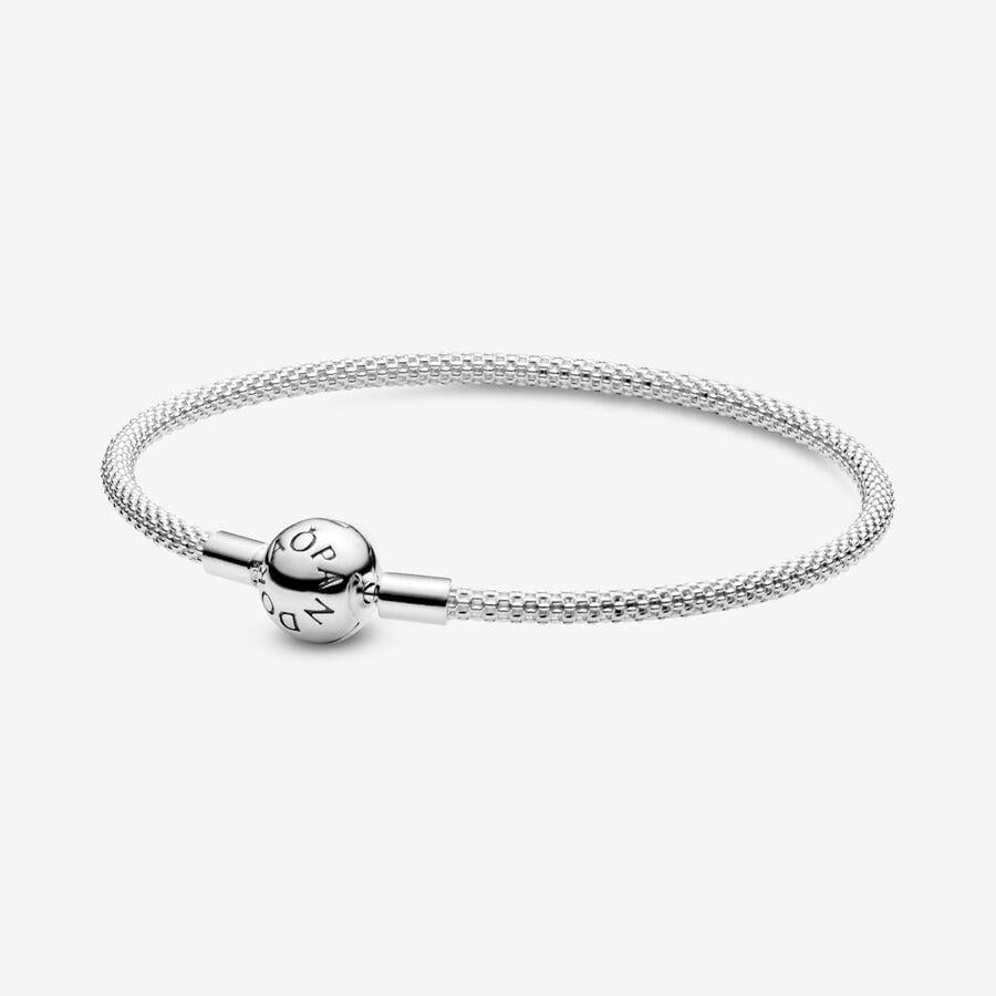 Pandora Moments Mesh Armband 21 cm