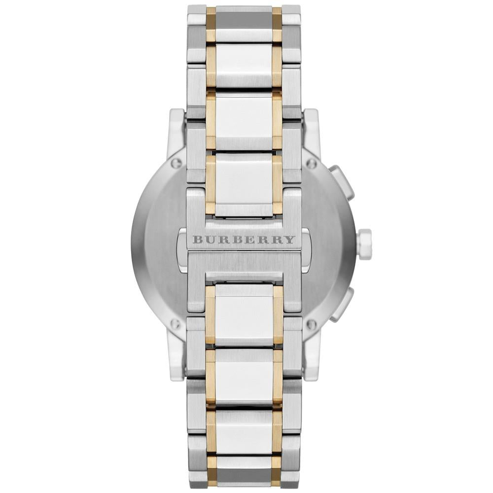 Burberry BU9751 Die City Zwei-Ton Chronograph Damen Uhr