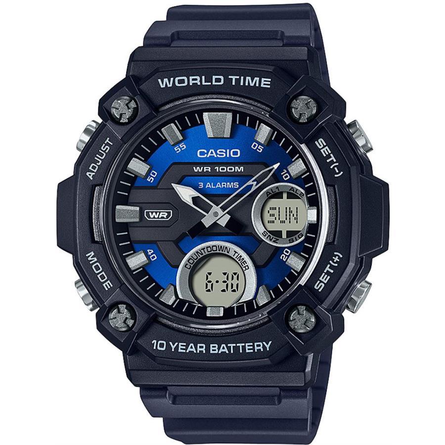 Casio AEQ-120W-2AVDF Sport Analog Digital Zifferblatt Quarz Herrenuhr