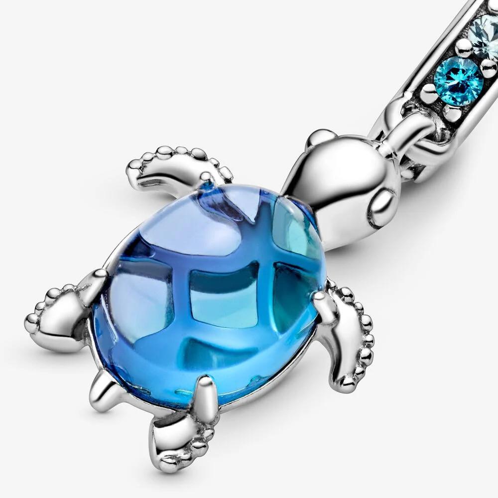 Pandora Murano Glass Sea Turtle Dangle Charm