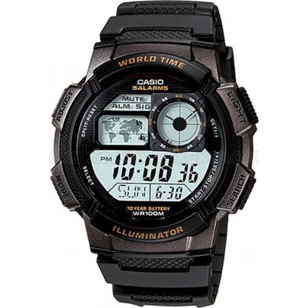 Casio AE-1000W-1AVDF Digitale Herrenuhr