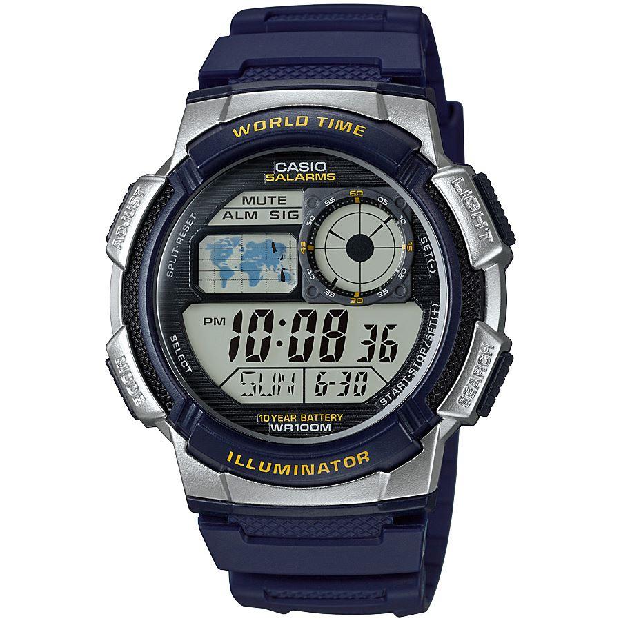 Casio AE-1000W-2AVDF Digitale Herrenuhr