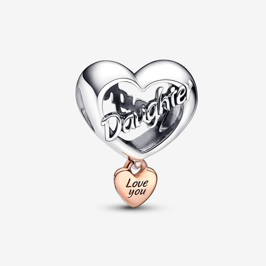 Pandora „Love You Daughter“ Herz-Charm