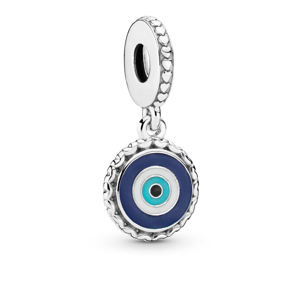 Pandora Charm 791698C01 Evil eye silver dangle