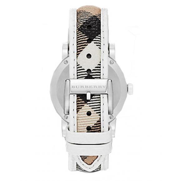 Burberry BU9136 Haymarket City Edelstahl DamenSchweizer Uhr