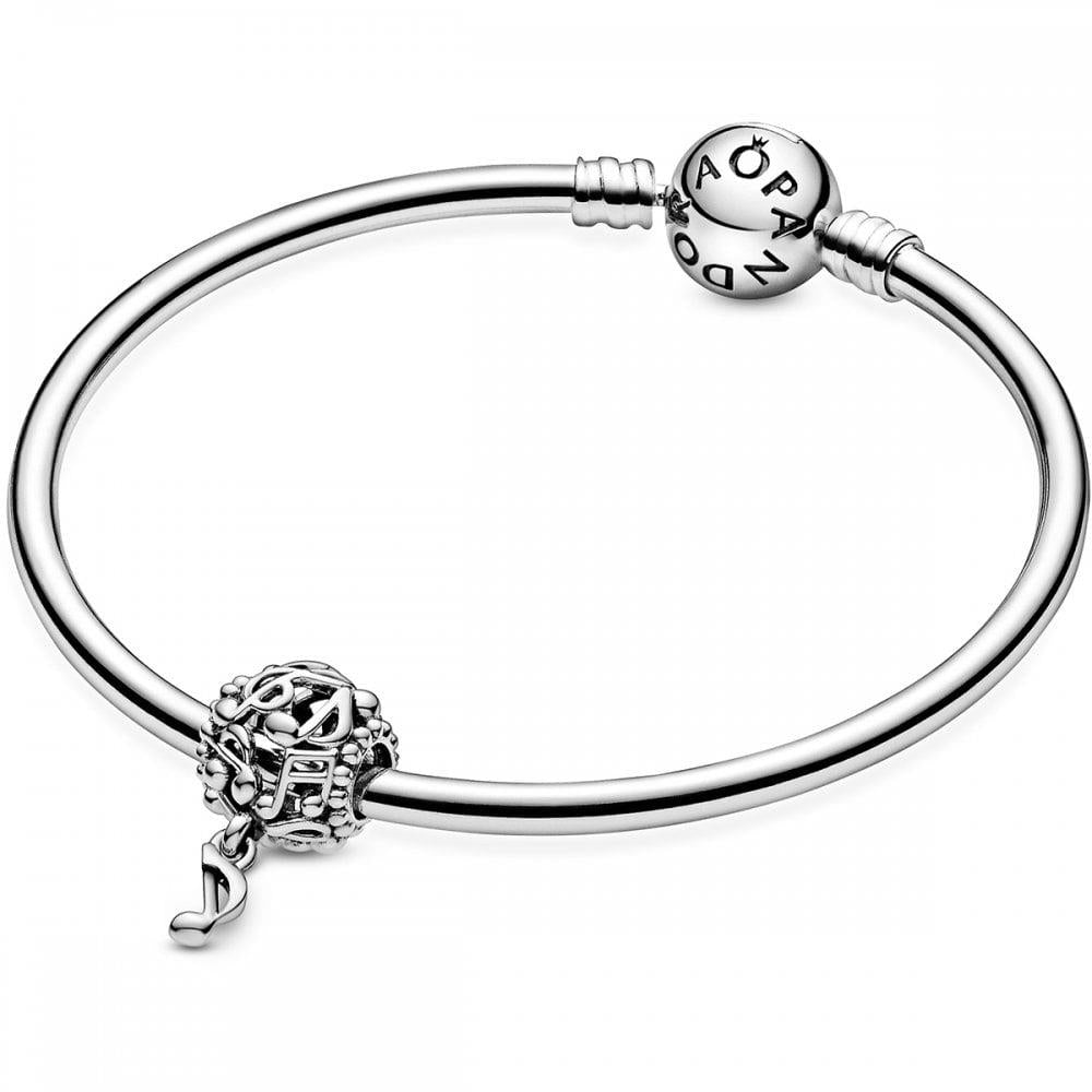 Pandora Openwork Music Notes Charm