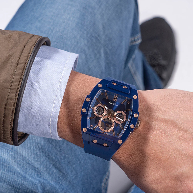 Guess GW0203G7 Analog Blue Dial Men's Watch