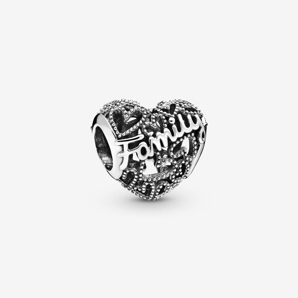 Pandora 798571C00 Family Heart Charm