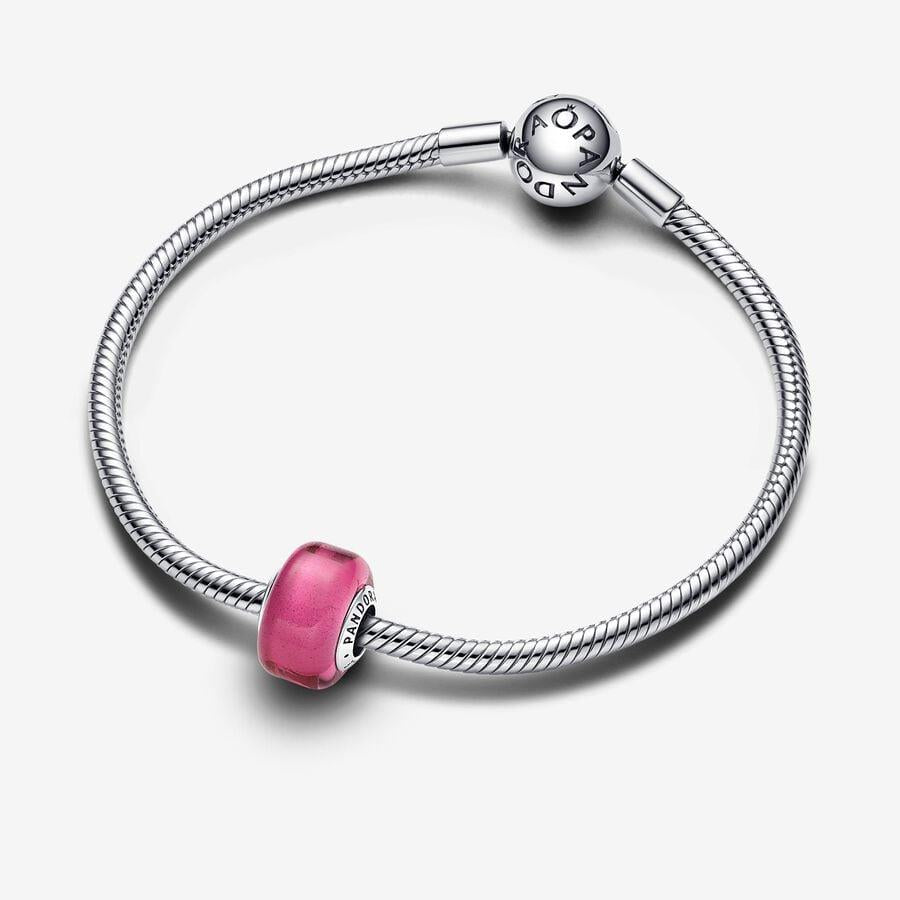 Pandora Pink Mini Murano Glass Charm