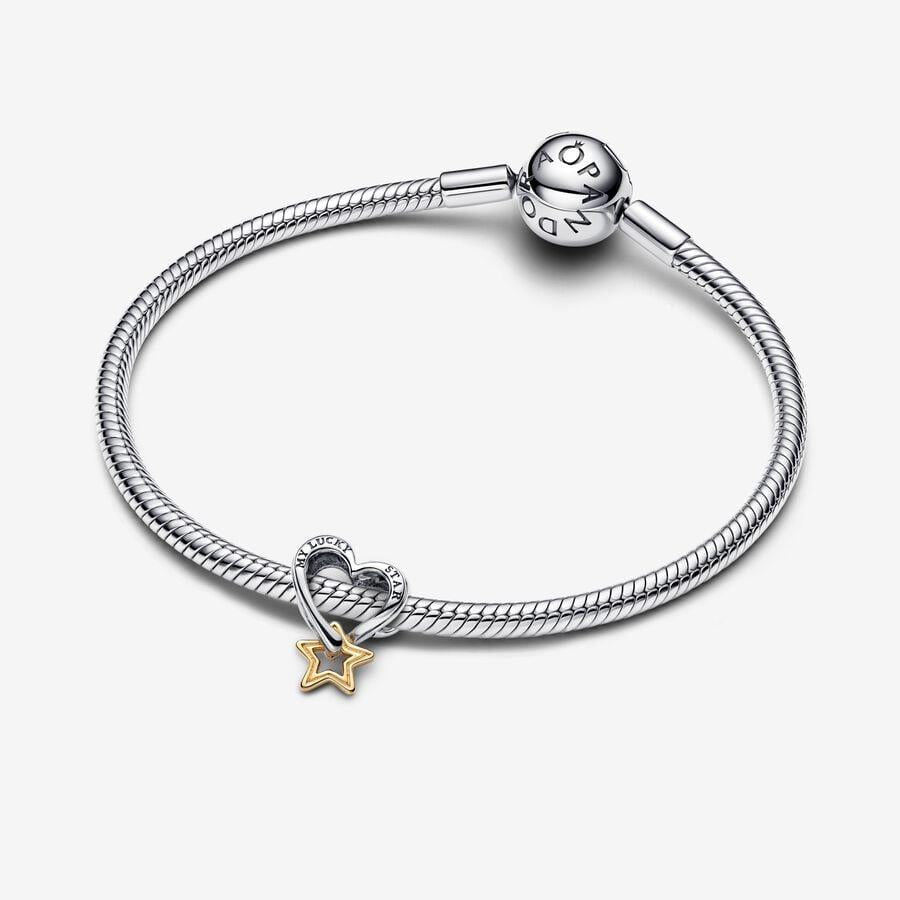 Pandora Lucky Star & Herz Charm