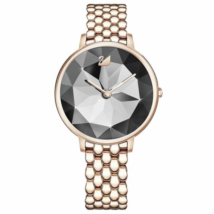 Swarovski 5416026 GehäuseSaphir Kristall Quarz Analog Damenuhr