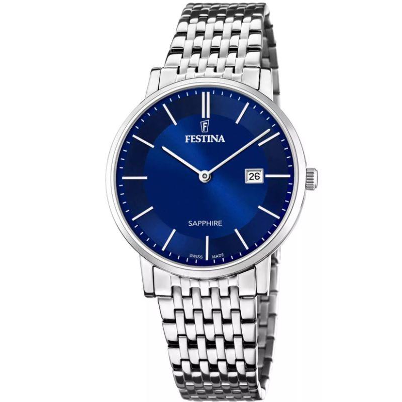 Festina F20018/2 Blaue Herrenuhr