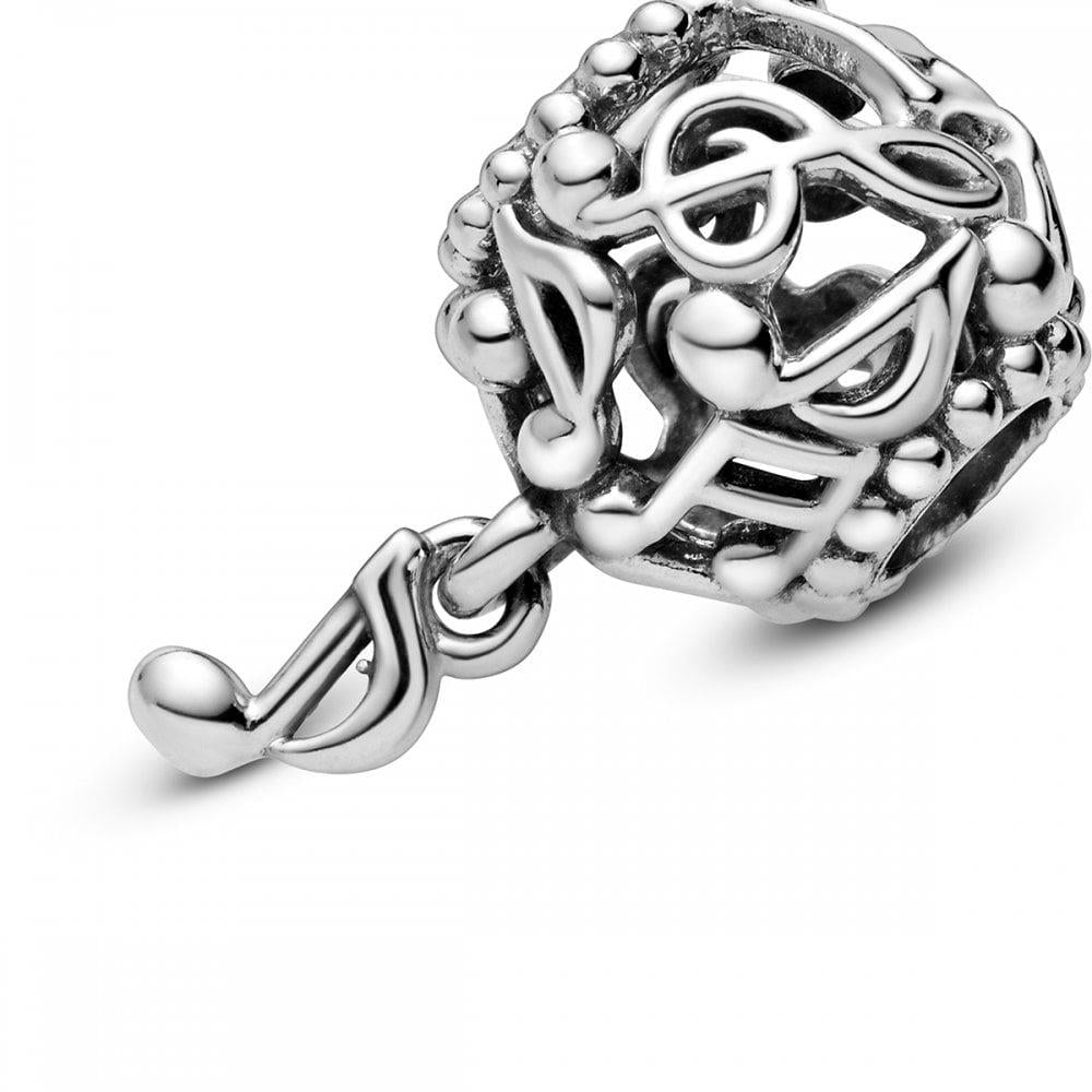 Pandora Openwork Music Notes Charm