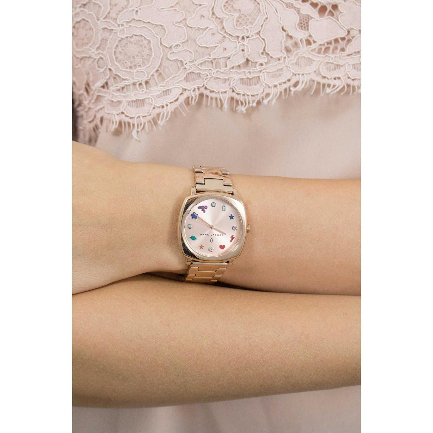 Marc Jacobs MBM3550 Mandy Rose Gold Tone Women's Watch