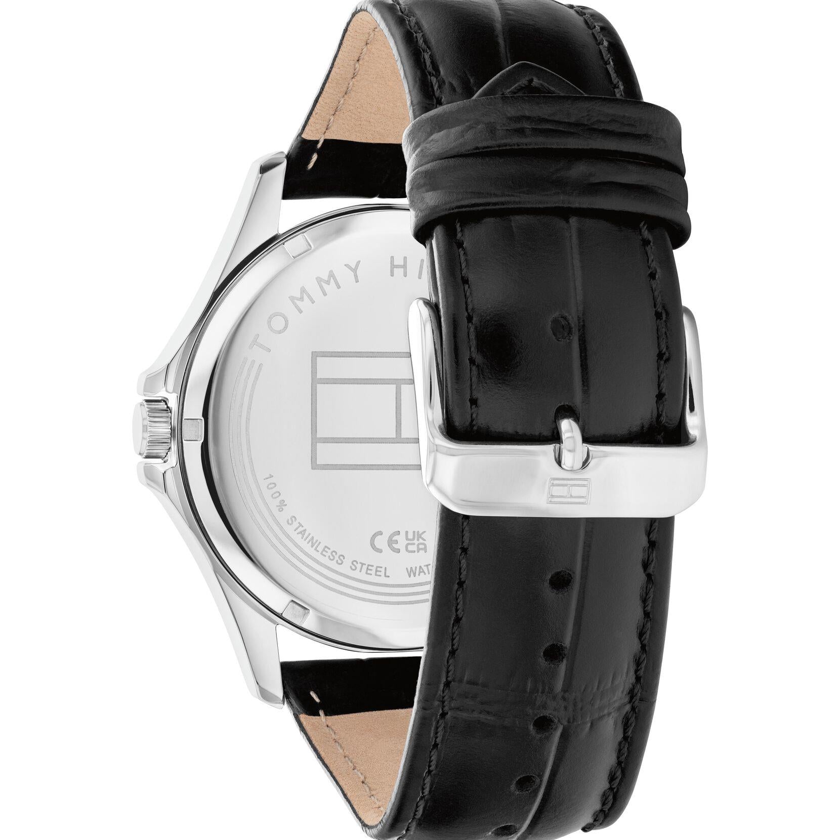 Tommy Hilfiger 1791376 Essential Quarz Grau Zifferblatt Heren Uhr