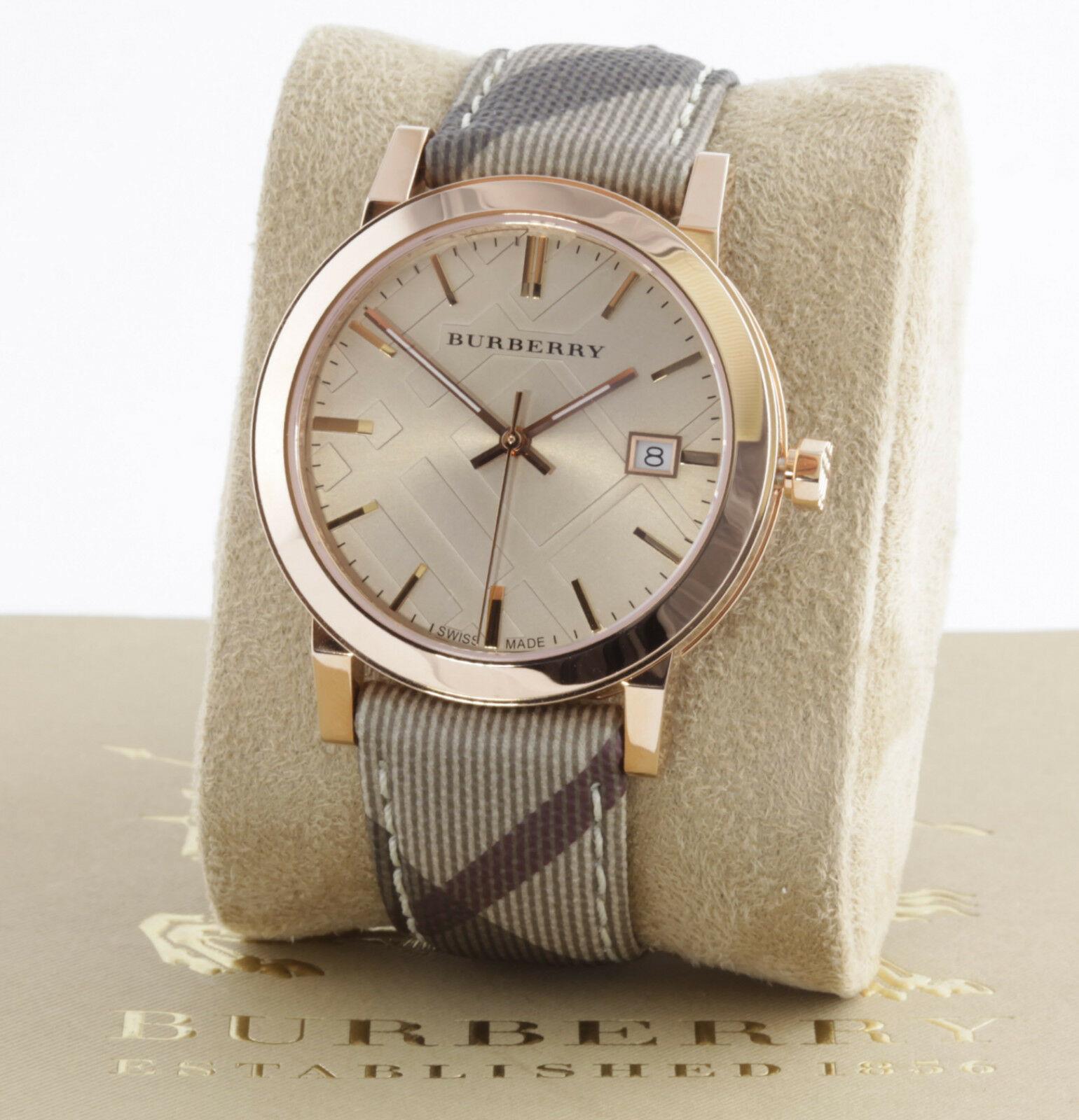 Burberry BU9040 The City Roségoldene Damen Uhr