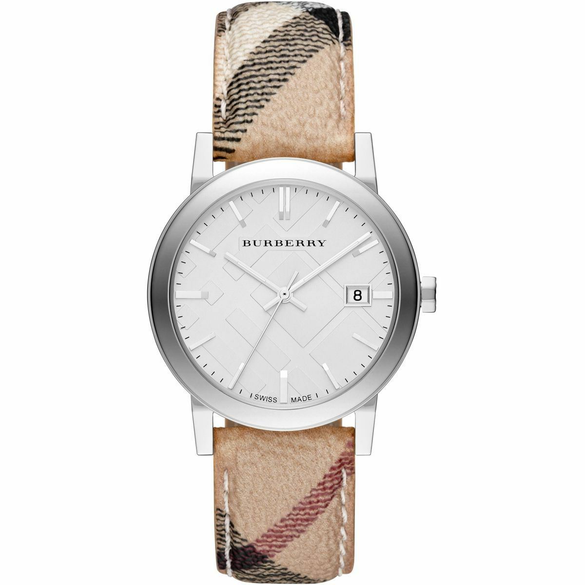 Burberry BU9025 Die City Haymarket Check Damen Uhr