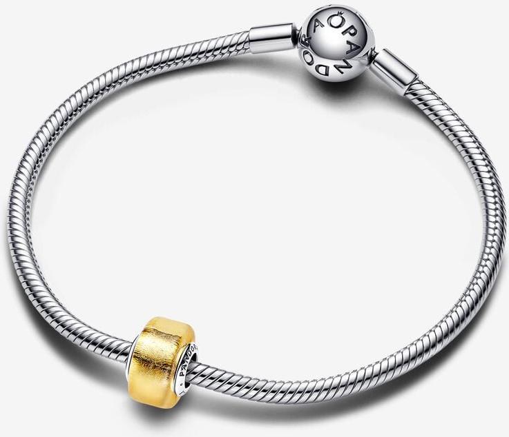 Pandora Goldfarbenes Murano-Glas Mini-Charm